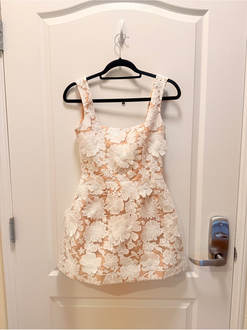 Helsi Belen Sleeveless Square-Neck Mini Dress in White Size XS NWT - Picture 5 of 9